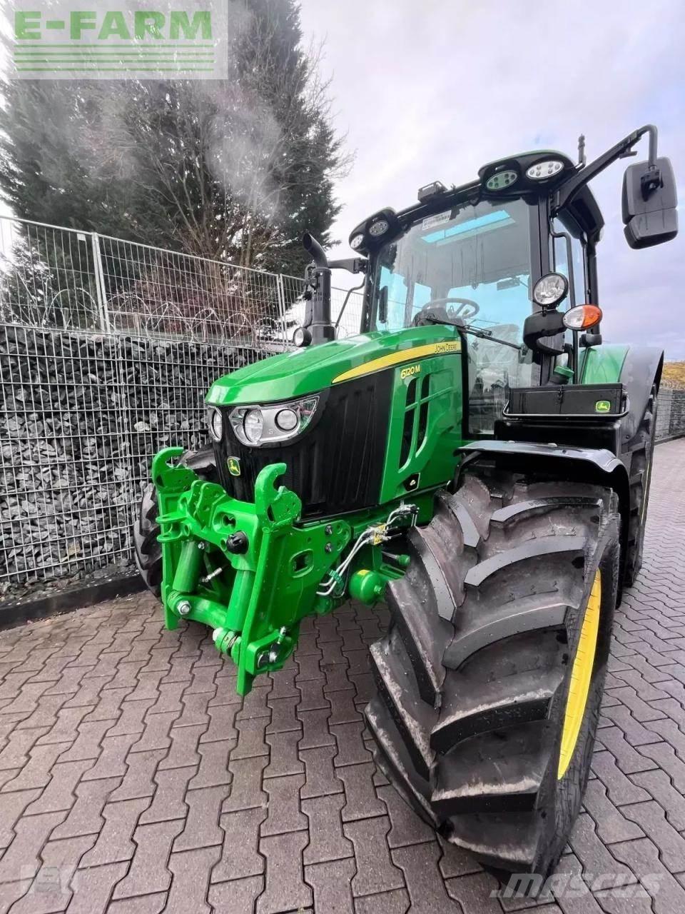 John Deere 6120m Traktoriai