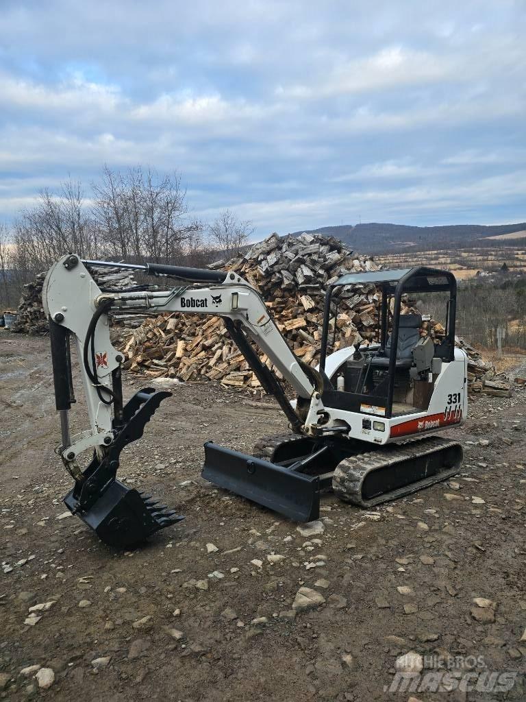 Bobcat 331 G Mini ekskavatoriai < 7 t