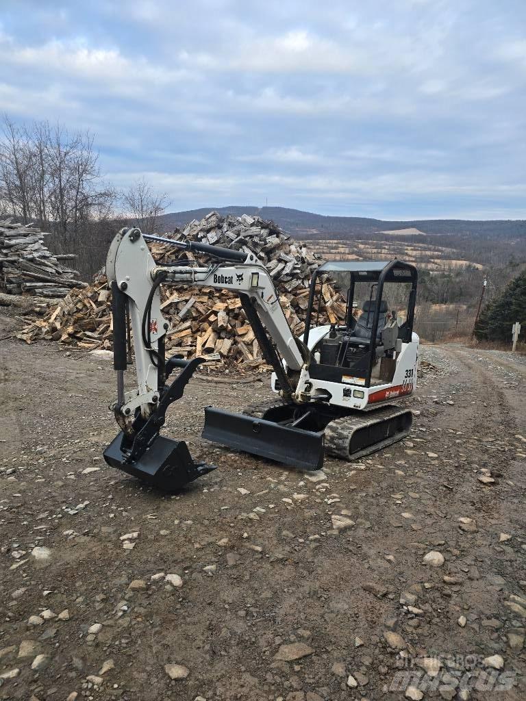 Bobcat 331 G Mini ekskavatoriai < 7 t