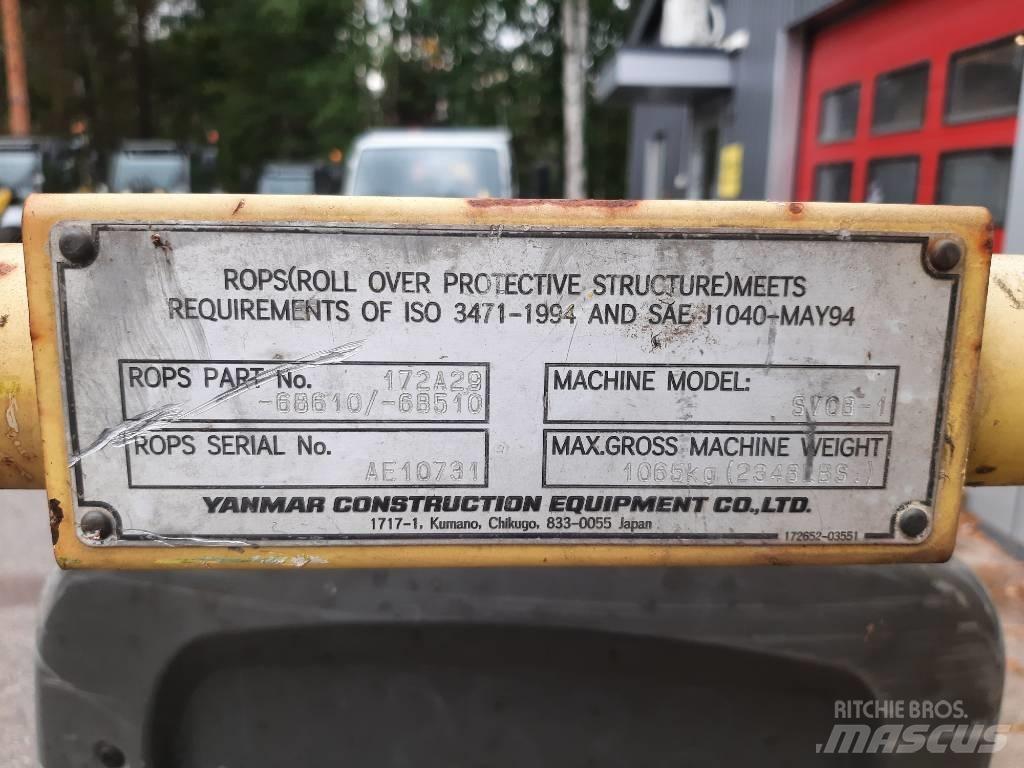 Yanmar SV 08-1 Mini ekskavatoriai < 7 t