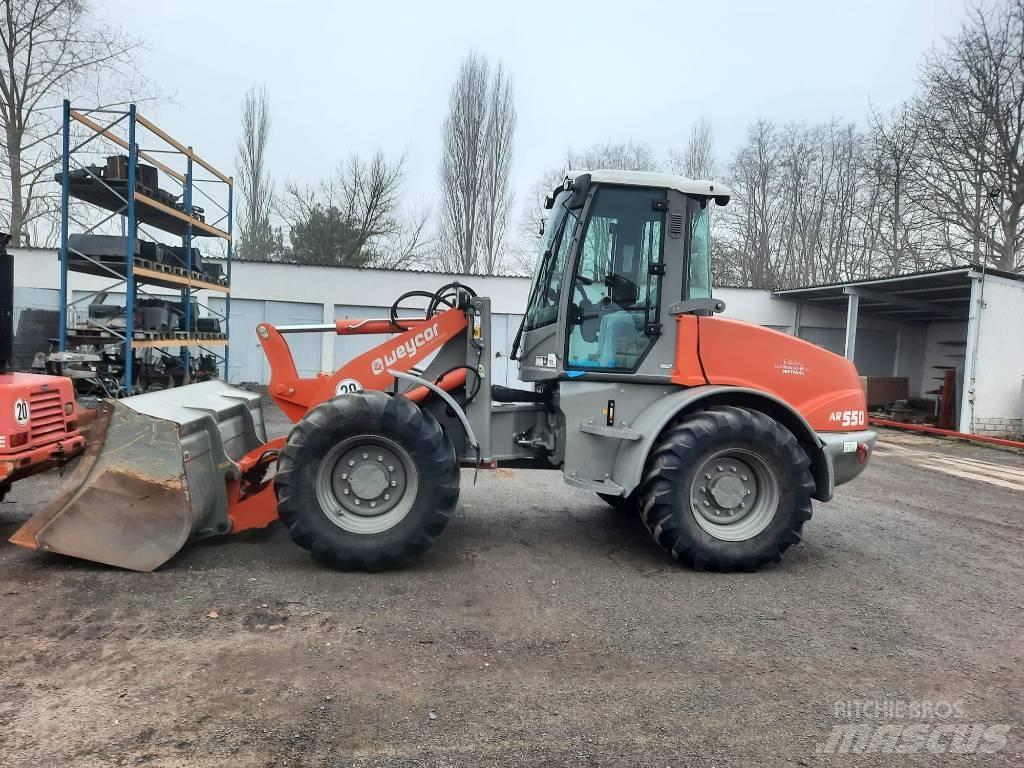 Atlas Weycor AR550 Naudoti ratiniai krautuvai