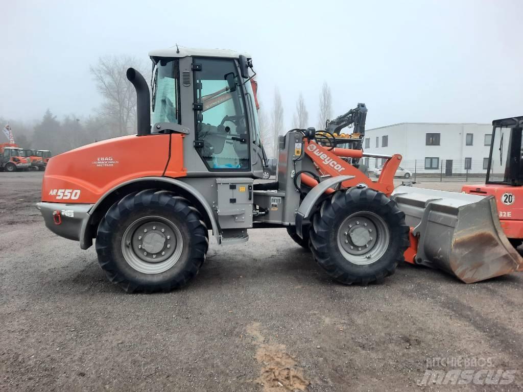 Atlas Weycor AR550 Naudoti ratiniai krautuvai