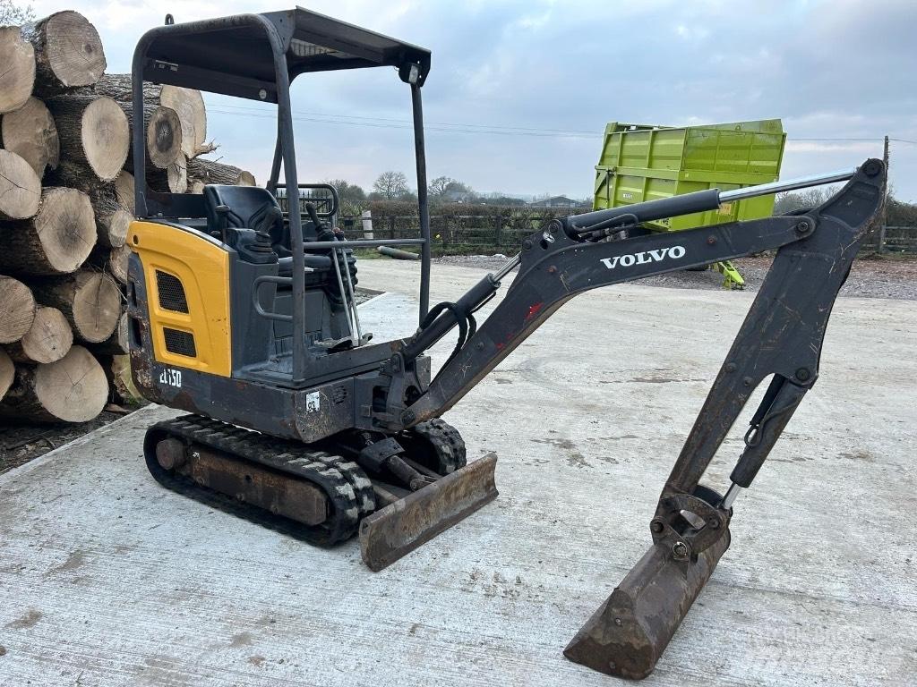 Volvo EC 15D Mini ekskavatoriai < 7 t