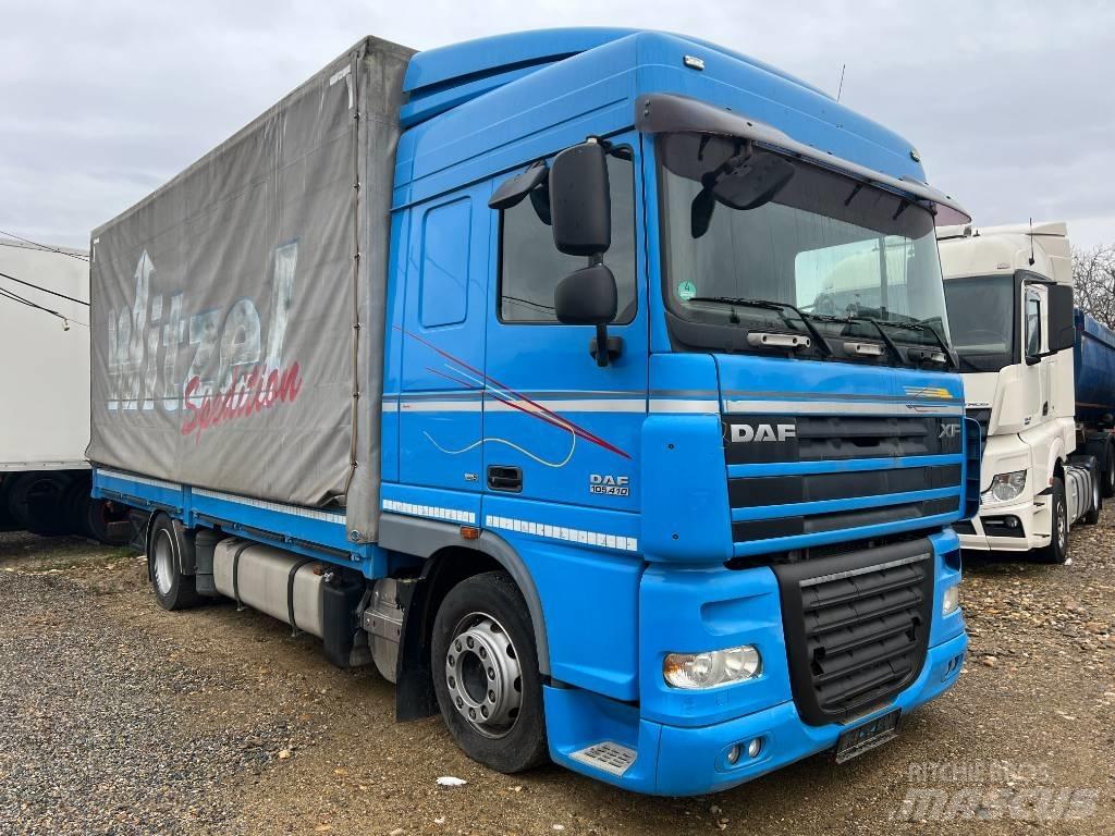 DAF XF105.410 Priekabos su tentu