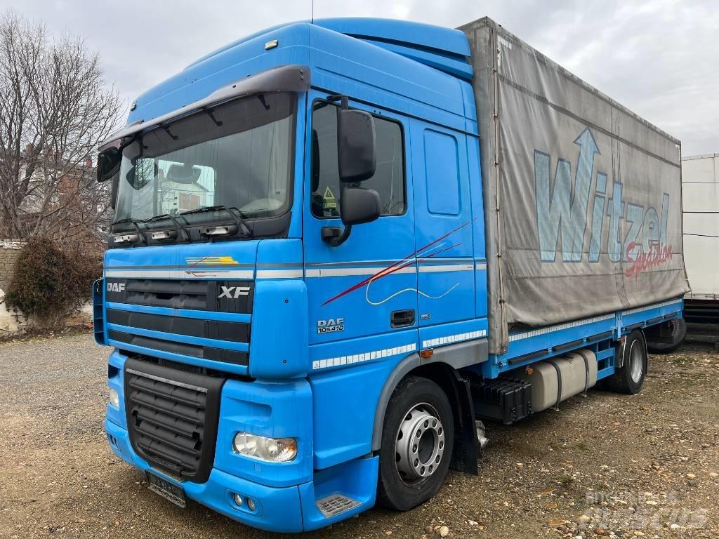 DAF XF105.410 Priekabos su tentu