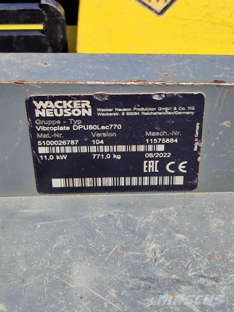Wacker Neuson DPU 80 Vibratoriai