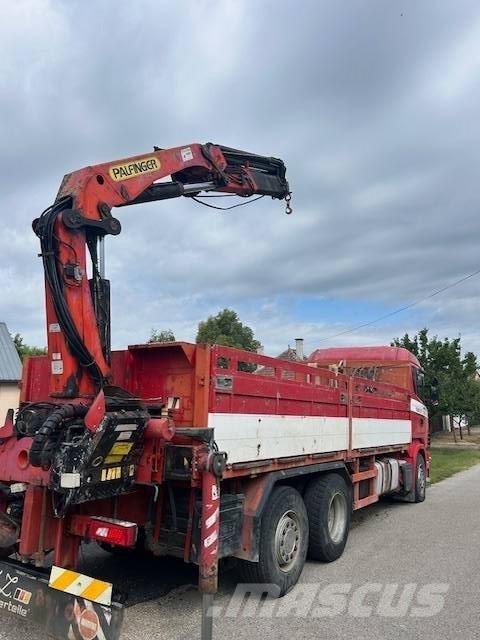 Scania R 114 Automobiliniai kranai
