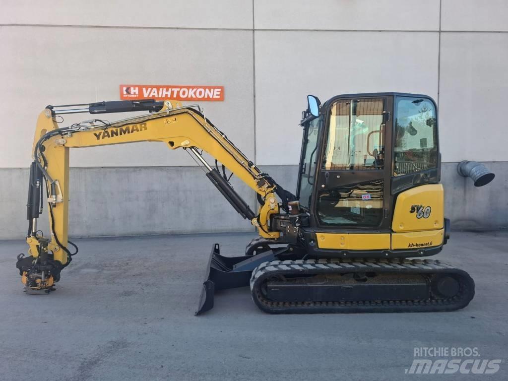 Yanmar SV 60 A Vidutinės galios ekskavatoriai 7-12 t
