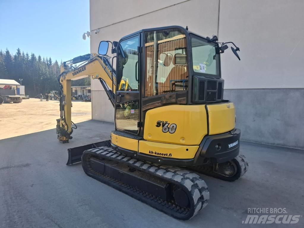 Yanmar SV 60 A Vidutinės galios ekskavatoriai 7-12 t