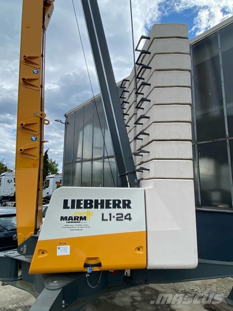 Liebherr L1-24 Bokštiniai kranai