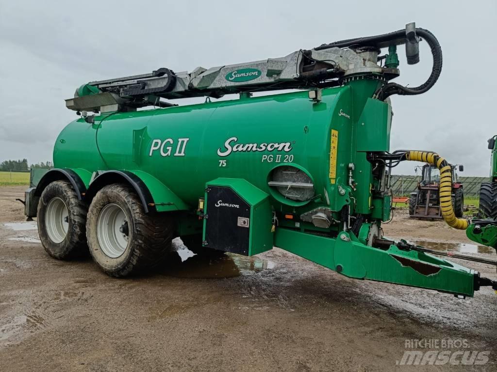Samson PG II 20 Srutų cisternos