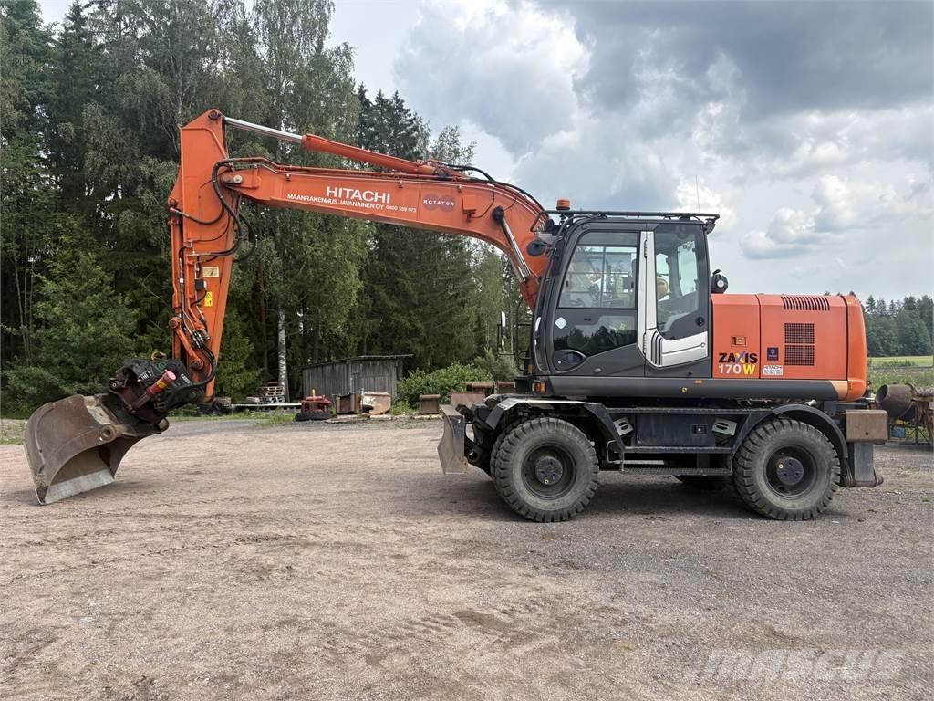 Hitachi ZX170W-3 Ratiniai ekskavatoriai