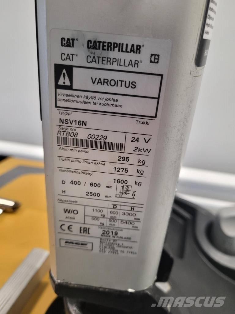 CAT NSV 16N Savaeigiai rietuvai