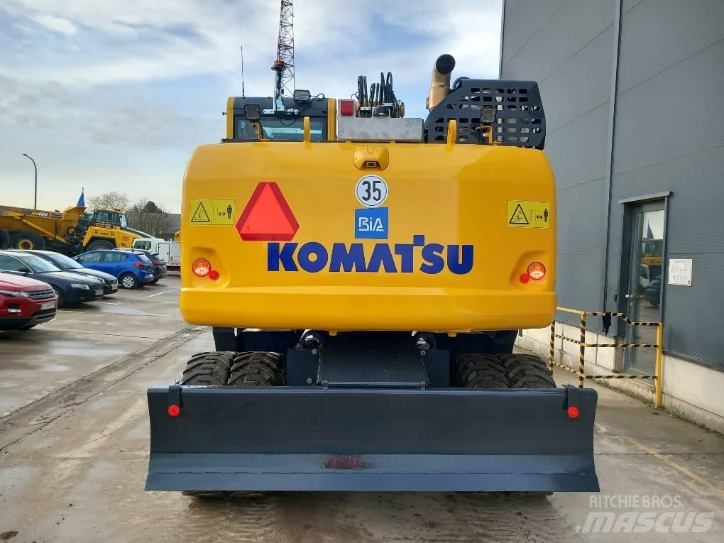 Komatsu PW160-11E0 Ratiniai ekskavatoriai