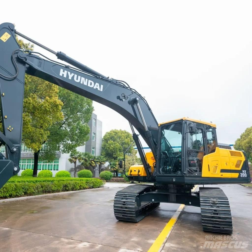 Hyundai HX200 Vikšriniai ekskavatoriai