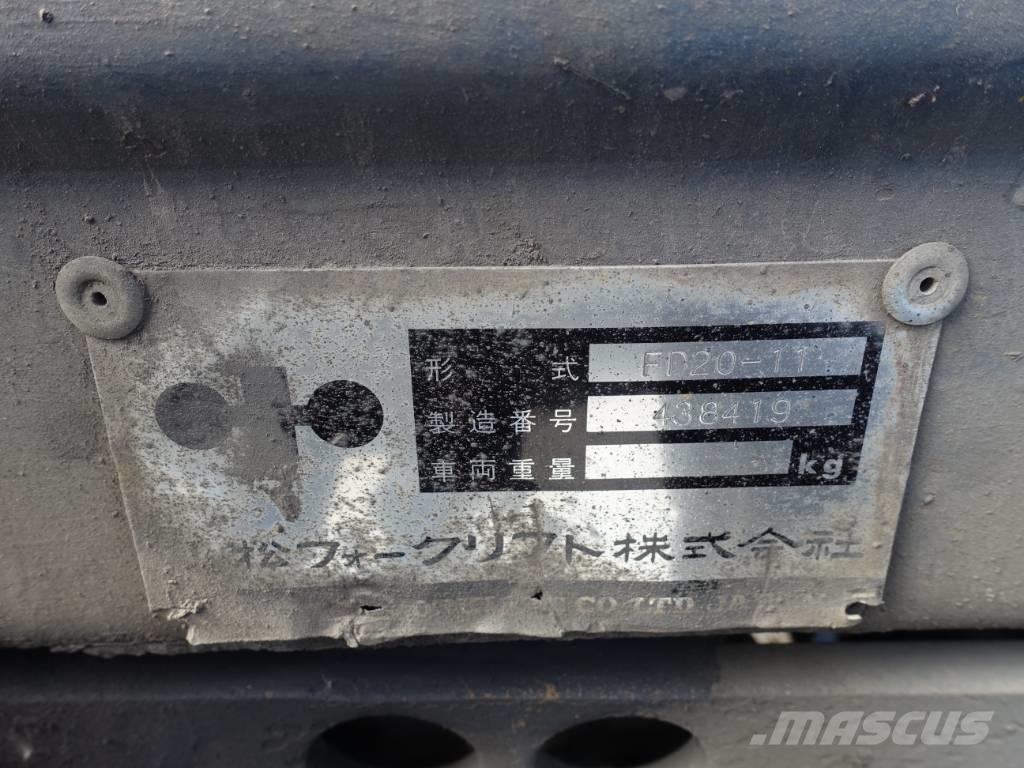 Komatsu FD 20-11 Dyzeliniai krautuvai