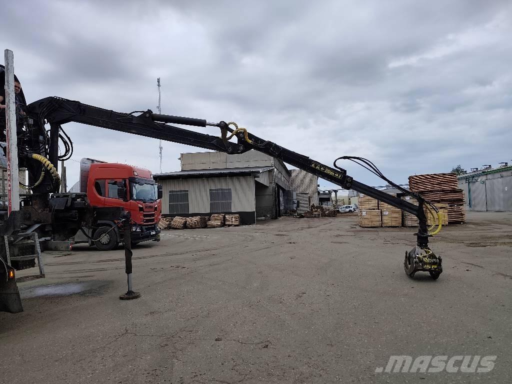 Loglift F96S Medienos kranai