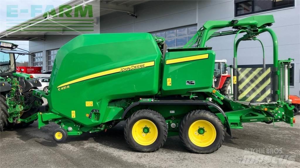John Deere C451R Stačiakampių ryšulių presai