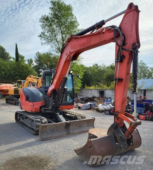 Kubota KX 080-4 Vidutinės galios ekskavatoriai 7-12 t