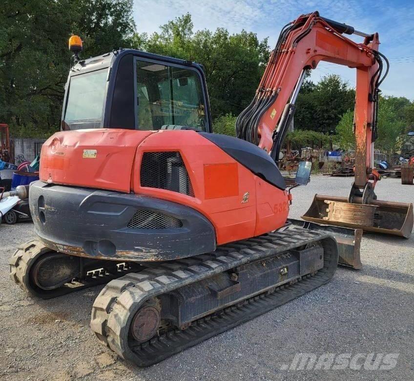Kubota KX 080-4 Vidutinės galios ekskavatoriai 7-12 t