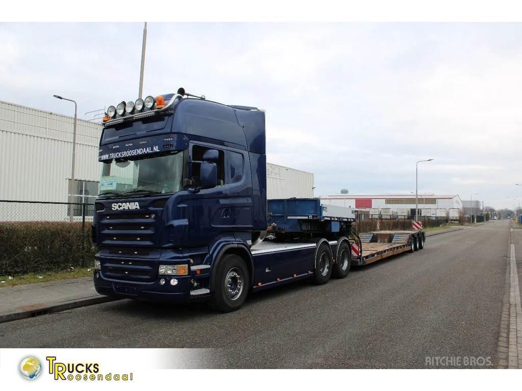 Scania R580 V8 + 6X4 Naudoti vilkikai