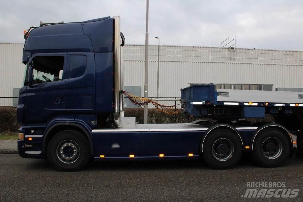 Scania R580 V8 + 6X4 Naudoti vilkikai