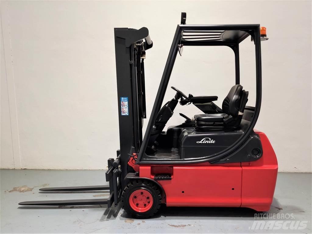 Linde E16 02 Elektriniai šakiniai krautuvai