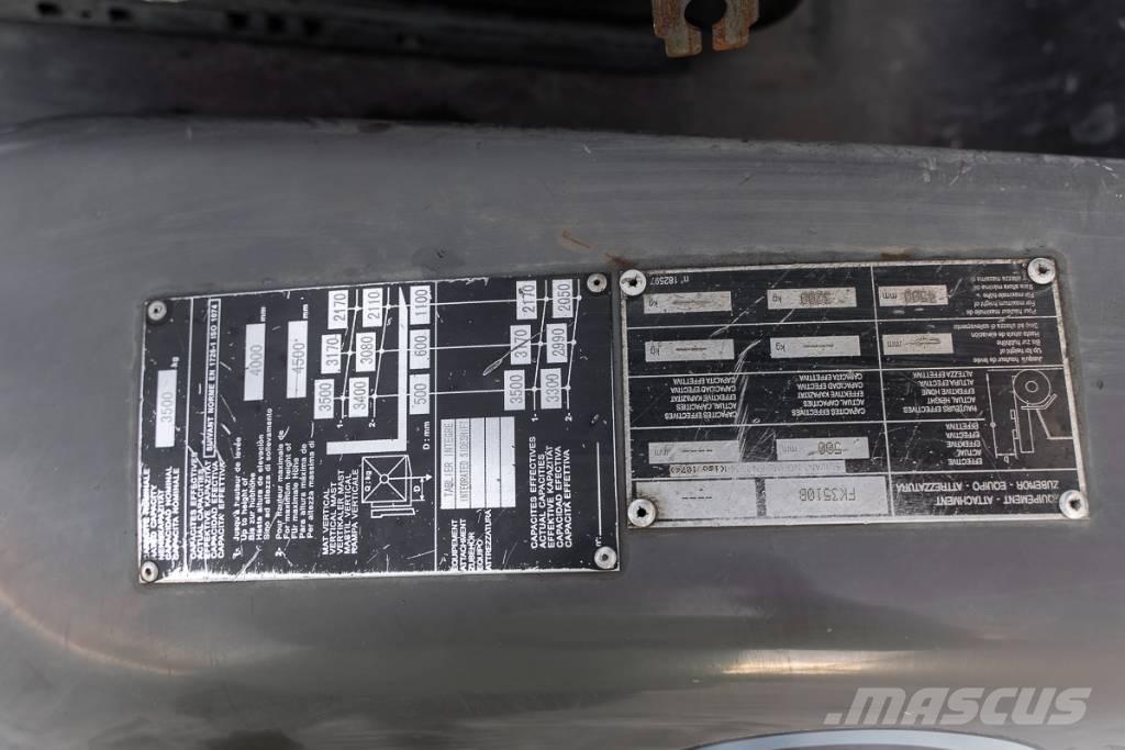 Manitou MI 35 G LPG (dujiniai) krautuvai