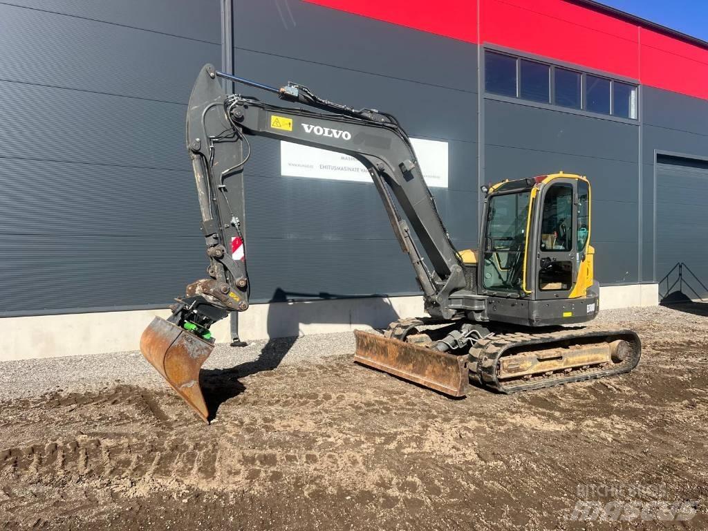 Volvo ECR 88 D Vidutinės galios ekskavatoriai 7-12 t