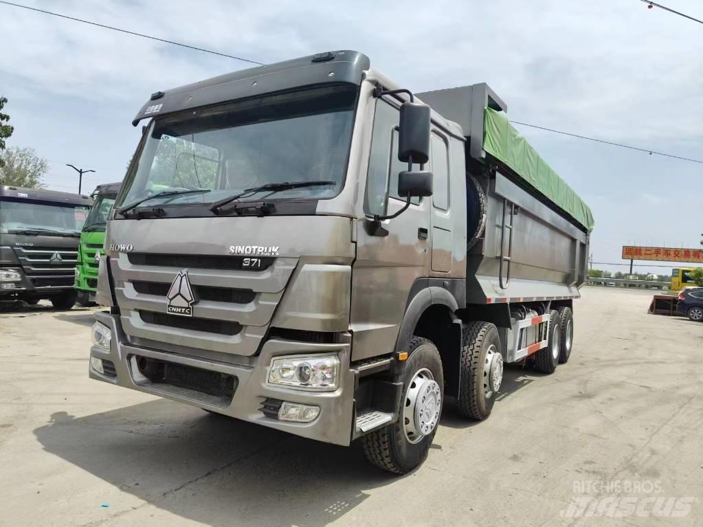Howo 371 8x4 Savivarčių priekabų vilkikai