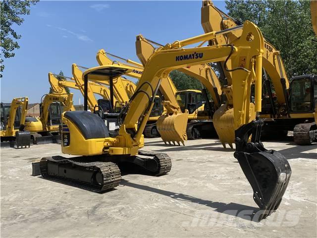 Komatsu PC 35 MR Vikšriniai ekskavatoriai