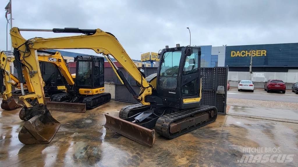 Yanmar Vio 80-1A Vidutinės galios ekskavatoriai 7-12 t