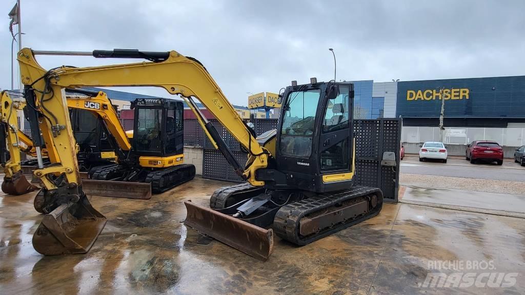 Yanmar Vio 80-1A Vidutinės galios ekskavatoriai 7-12 t
