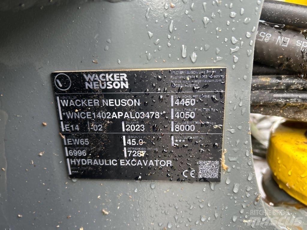 Wacker Neuson EW65 Ratiniai ekskavatoriai