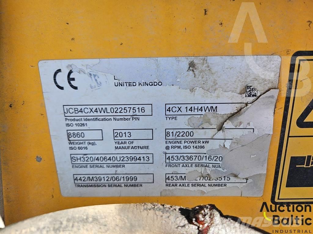 JCB 4 CX Ekskavatoriniai krautuvai