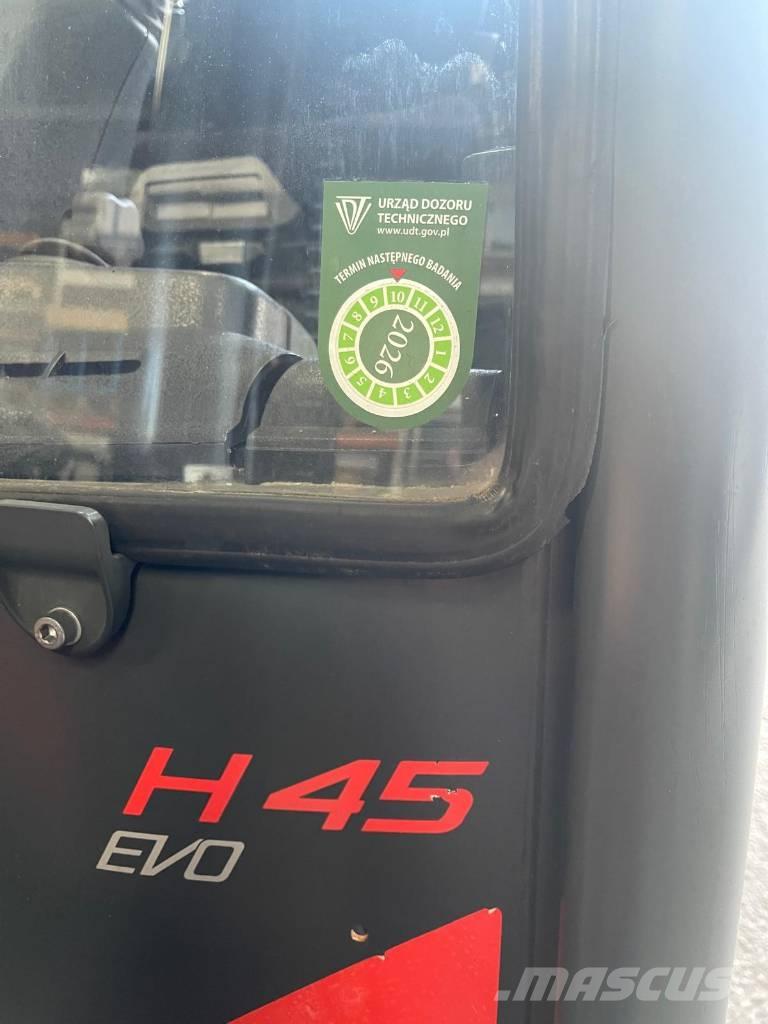 Linde H 45 LPG (dujiniai) krautuvai