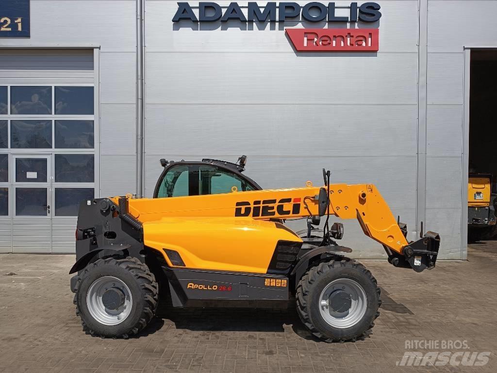 Dieci apollo 26.6 Teleskopiniai krautuvai