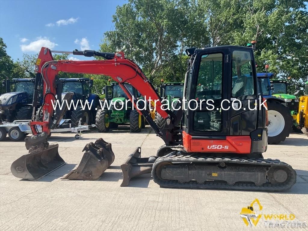 Kubota U 50 Mini ekskavatoriai < 7 t