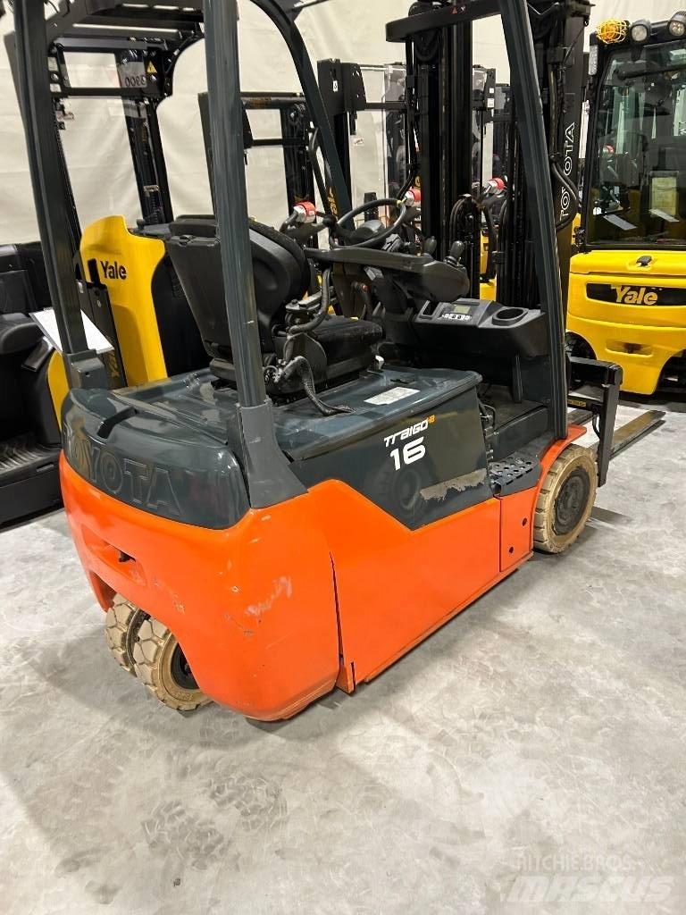 Toyota 8 FBEKT 16 Elektriniai šakiniai krautuvai