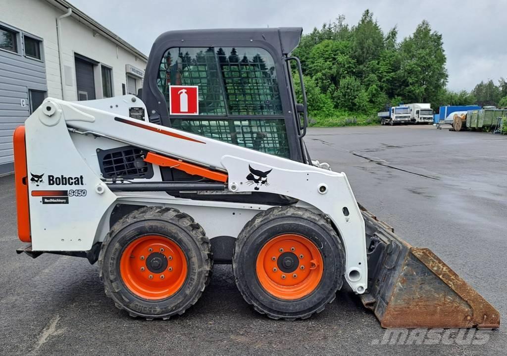 Bobcat S 450 Krautuvai su šoniniu pasukimu