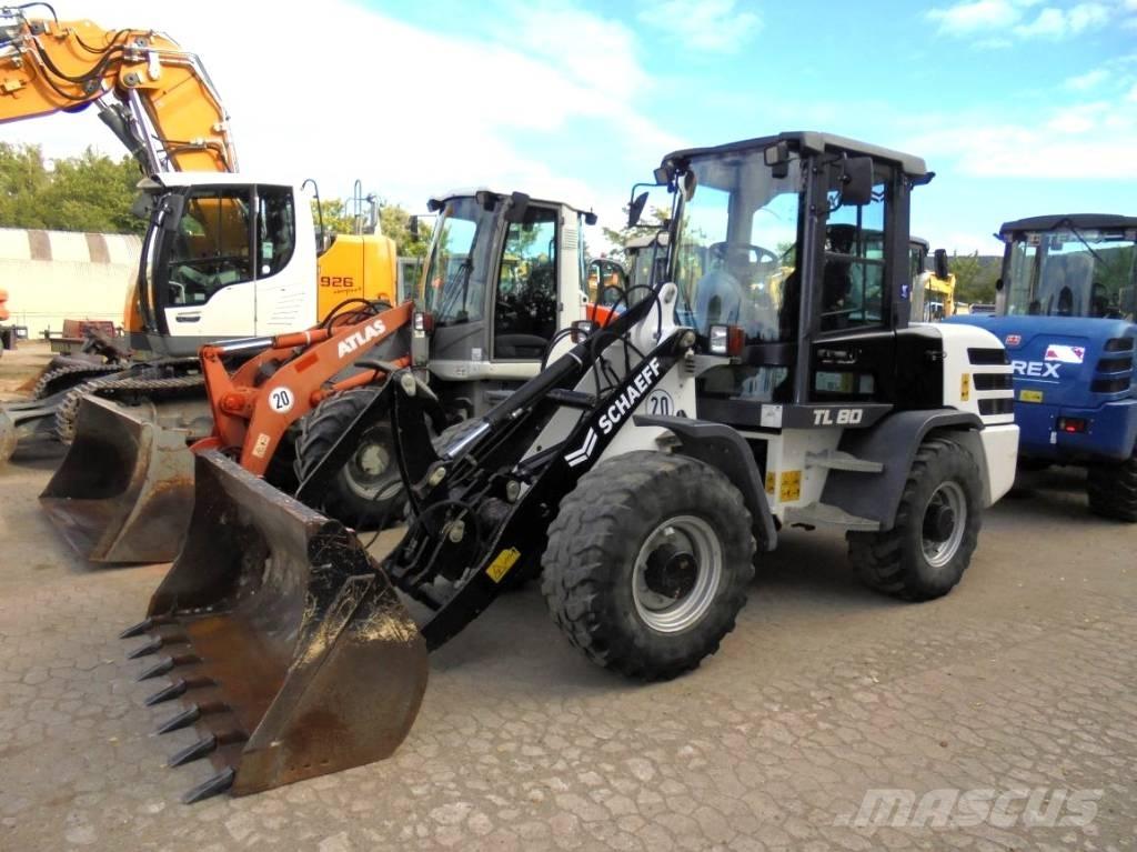 Schaeff TL 80 Naudoti ratiniai krautuvai