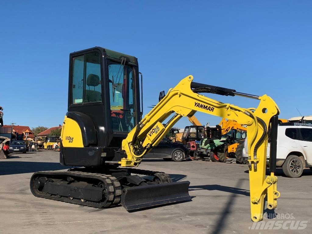 Yanmar Vio 25-4 Mini ekskavatoriai < 7 t