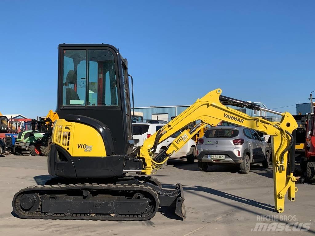 Yanmar Vio 25-4 Mini ekskavatoriai < 7 t