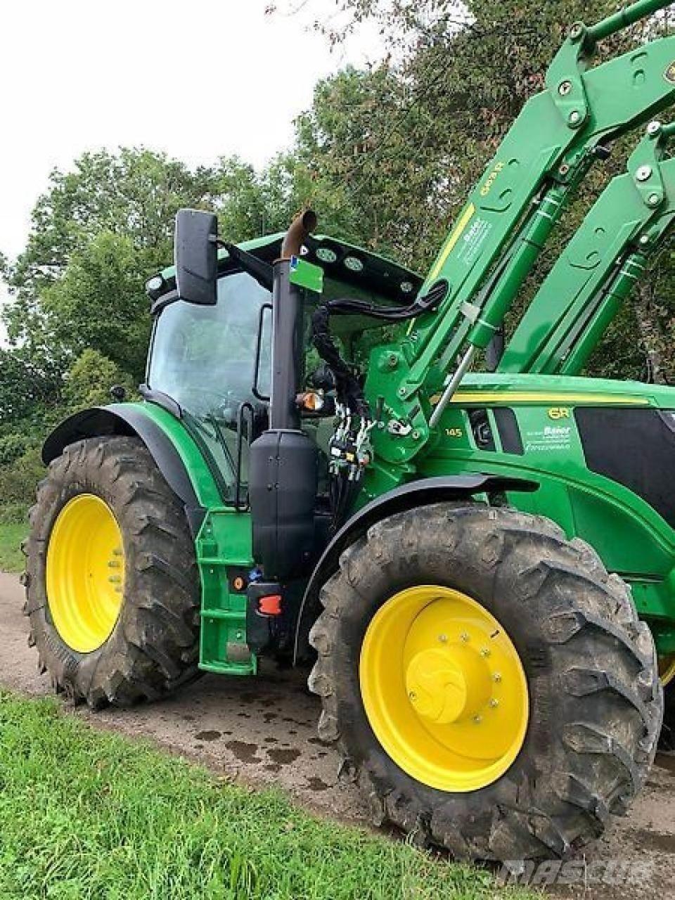 John Deere 6145r Traktoriai