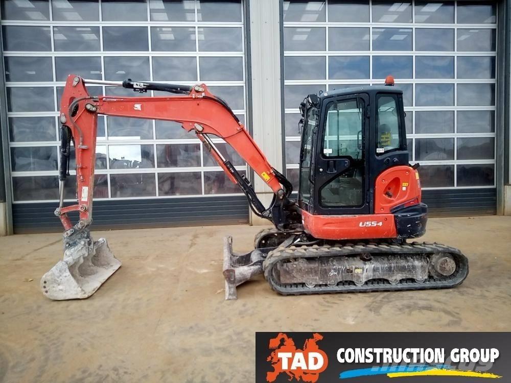 Kubota U 55-4 Mini ekskavatoriai < 7 t