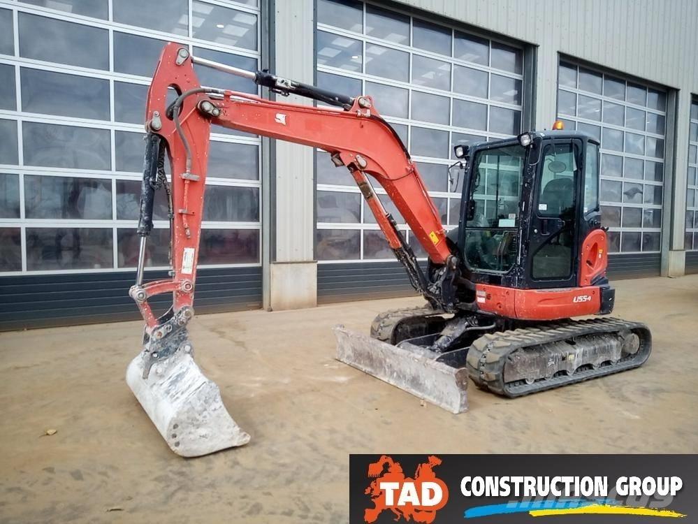 Kubota U 55-4 Mini ekskavatoriai < 7 t