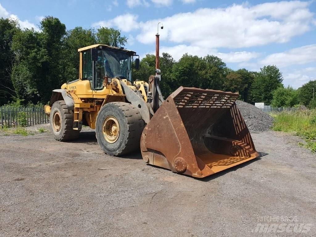 Volvo L 110 F Naudoti ratiniai krautuvai