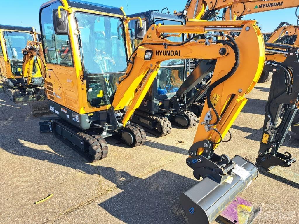 Hyundai R18-9AK Mini ekskavatoriai < 7 t