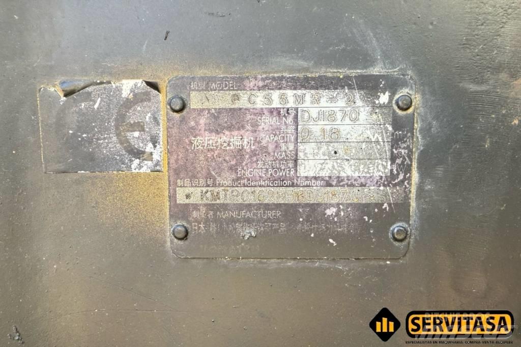 Komatsu PC 55 MR-2 Mini ekskavatoriai < 7 t