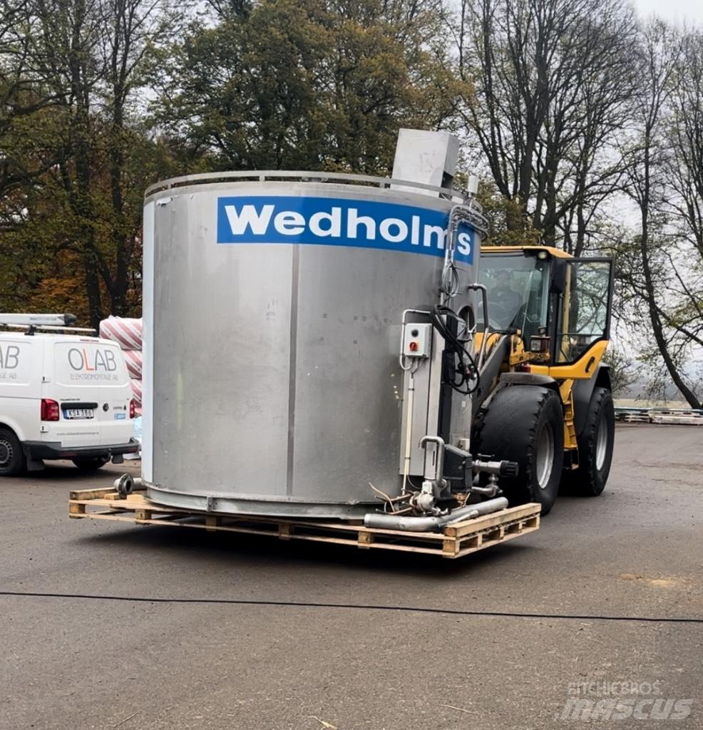 Wedholms D3000 Pieno talpyklos